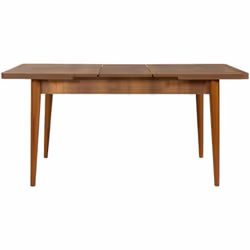 TABLE À RALLONGE - Table console avec rallonges, Table à manger polyvalente, Etagère de cuisine extensible, 130x80h77 cm, Noy ...