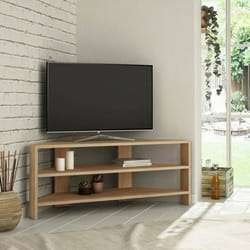Meuble TV Dbarb - Dmora - Mélamine - Chêne 114x43.5h45 cm