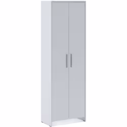 MEUBLE À CHAUSSURES - Meuble à chaussures, Armoire d'entrée polyvalente, Rangement pour chaussures, 65x38h197 cm, Blanc. STRU ...