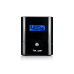 Vultech UPS1050VA-PRO alimentation d'énergie non interruptible Interactivité de ligne 1 kVA 560 W 2 sortie(s) CA
