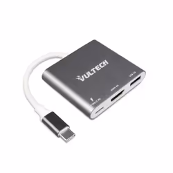 Vultech ATC-01, 3.2 Gen 1 (3.1 Gen 1), USB Type-C, Sortie HDMI, 3840 x 2160 pixels