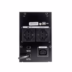 Vultech UPS1000VA-PURE alimentation d'énergie non interruptible Interactivité de ligne 1 kVA 800 W 3 sortie(s) CA