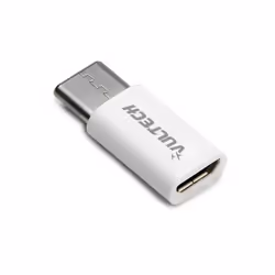 Vultech ADP-01P changeur de genre de câble USB Type-C Micro-USB Blanc