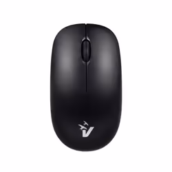 Vultech MW-07N, Ambidextre, Optique, RF sans fil, 1600 DPI, Noir