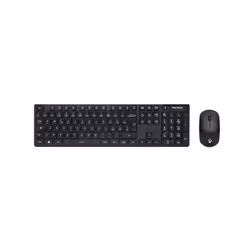 Vultech KM-831W, USB, Clavier mécanique, QWERTY, Noir, Souris incluse