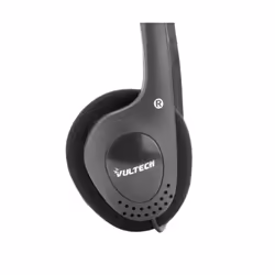 Vultech HS-01 Rev. 2.2 Écouteurs Avec fil Casque Bureau/Centre d'appels Noir