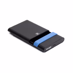 Vultech GS-15U3TC Boîtier de disques de stockage Boîtier HDD Noir, Bleu 2.5" - Vue supplémentaire 3