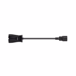 Vultech MU-UPS02 câble électrique Noir 0,125 m IEC C14 Schuko
