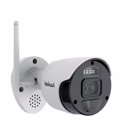 Isiwi ISW-BFA2MP GEN 1, Caméra de sécurité IP, Extérieure, Sans fil, Mur, Blanc, Cosse