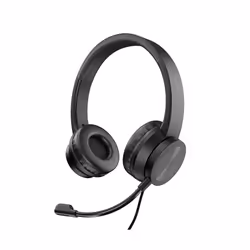 Vultech HS-03, Avec fil, Bureau/Centre d'appels, 20 - 20000 Hz, Casque, Noir