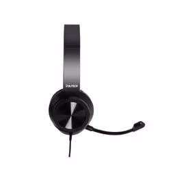 Vultech HS-03 écouteur/casque Avec fil Arceau Bureau/Centre d'appels USB Type-A Noir - Vue supplémentaire 4