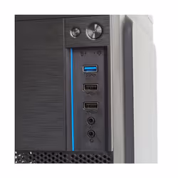 Vultech VCO-M1699P REV. 2.2 unité centrale Mini Tower Noir 250 W - Vue supplémentaire 3