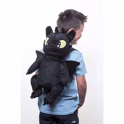 Sac à dos peluche - Joy Toy - 76063 - Bleu foncé - 23 x 12 x 45 cm - Mixte