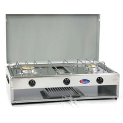 Réchaud 2 feux + grill - parker