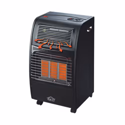 DCG Eltronic GH09, Pose libre, Noir, Vitrocéramique, Boutons, Rotatif, Gaz de pétrole liquéfié, Gaz naturel, 80 m²