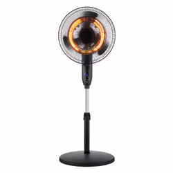 DCG Eltronic VESA05 appareil de chauffage Intérieure Noir, Gris 2000 W Chauffage de ventilateur électrique - Vue supplémentaire 2