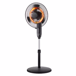 DCG Eltronic VESA05 appareil de chauffage Intérieure Noir, Gris 2000 W Chauffage de ventilateur électrique - Vue supplémentaire 4