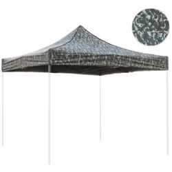 Toit de remplacement pour tonnelle 3x3m Dimensions réelles : 2,90 x 2,90 m Tissu Oxford 600D haute densité La toile qui la co ...