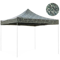 Evergreen - Toit de camouflage militaire imperméable 3x3 m pour remplacement de tonnelle pliable