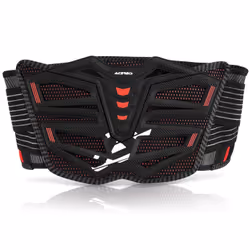 Acerbis Motobrand 2.0 Ceinture de reins, noir, taille L XL pour Hommes
