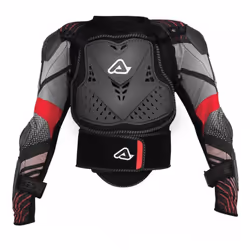 Acerbis Scudo 2.0 Veste protecteur pour enfants, noir-rouge, taille L XL pour Des gamins
