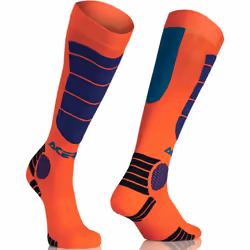 Acerbis MX Impact Chaussettes juniors, orange, taille S M