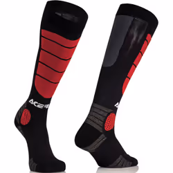 Acerbis MX Impact Chaussettes juniors, rouge, taille L XL