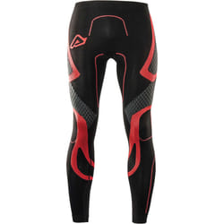 Acerbis X-Body Pantalon fonctionnel, noir-rouge, taille L XL pour Hommes