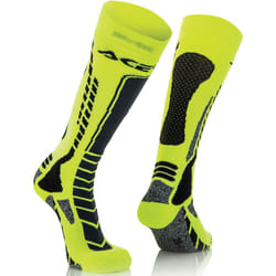 Acerbis MX Pro Chaussettes, noir-jaune, taille L XL pour Hommes