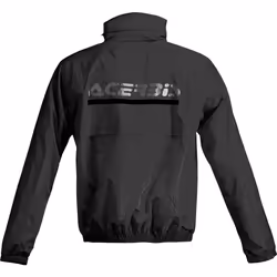 Acerbis Logo Combinaison de pluie 2 pièces, noir, taille 2XL pour Hommes