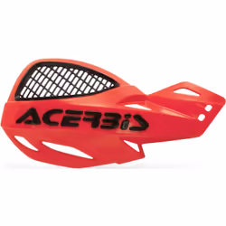 Acerbis MX Uniko Vented Protecteurs de main, noir-rouge pour Hommes