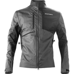 Acerbis Enduro One Blouson textile de moto, noir-gris, taille M pour Hommes