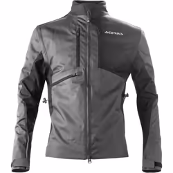 Acerbis Enduro One Blouson textile de moto, noir-gris, taille M pour Hommes