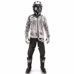 Acerbis Transparent 3.0 Veste de pluie, blanc, taille S M pour Hommes