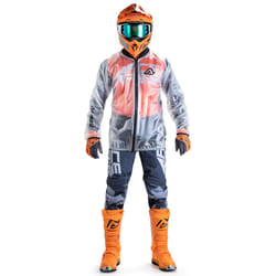 Acerbis Transparent 3.0 Veste de pluie, blanc, taille 3XL pour Hommes