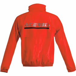 Acerbis Logo Combinaison de pluie 2 pièces, noir-rouge, taille XS pour Hommes - Vue supplémentaire 4