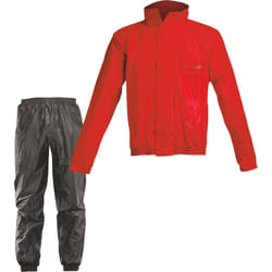 Acerbis Logo Combinaison de pluie 2 pièces, noir-rouge, taille S pour Hommes