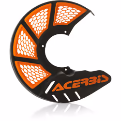 Acerbis X-Brake 2.0 245mm Couverture de disque avant, noir-orange pour Hommes