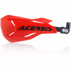 Acerbis X-Factory Garde de main, noir-rouge pour Hommes