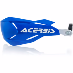 Acerbis X-Factory Garde de main, blanc-bleu pour Hommes