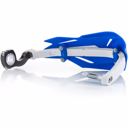 Acerbis X-Factory Garde de main, blanc-bleu pour Hommes