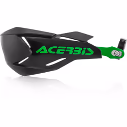 Acerbis X-Factory Garde de main, noir-vert pour Hommes