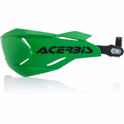 Acerbis X-Factory Garde de main, noir-vert pour Hommes