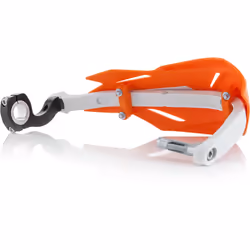 Acerbis X-Factory Garde de main, blanc-orange pour Hommes