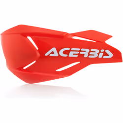 Acerbis X-Factory Coquille de garde de main, blanc-rouge pour Hommes