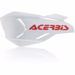 Acerbis X-Factory Coquille de garde de main, blanc-rouge pour Hommes