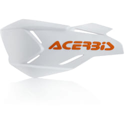 Acerbis X-Factory Coquille de garde de main, blanc-orange pour Hommes