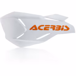 Acerbis X-Factory Coquille de garde de main, blanc-orange pour Hommes