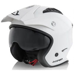 Acerbis Aria Casque Jet, blanc, taille XS pour Hommes