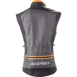 Acerbis Enduro One Blouson textile de moto, noir-orange, taille XL pour Hommes